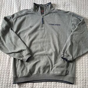 VTG Nike Penn State Team Issued 1/4 Zip XL
